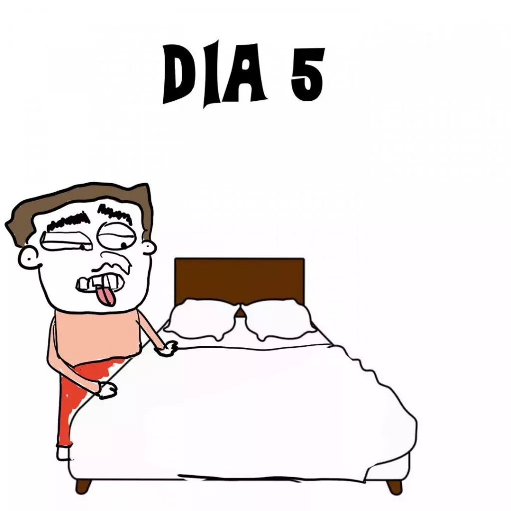 hacer la cama